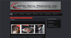 Desktop Screenshot of custom-metalproducts.com